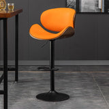 Glamouriger Rückenhocker Verstellbarer Höhenstuhl mit Fußstütze