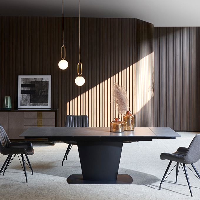 Contemporary 1/3/4/5 Pieces Dining Set Rectangle Dining Room Table Set Clearhalo 'Dining Room Sets' 'Dining Tables & Seating' 'dining_room_set' 'furn' 'furn_dining_room_set' 'Furniture' 'furniture_dining_room_set' 'Kitchen & Dining Furniture' 'kitchen&dining_furn' 'kitchen' 1200x1200_2858b46b-bc31-461d-962d-f73c991e93e4