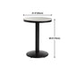 Industrial Metal Bar Table 21.6" Round Top Faux Marble Pedestal Bistro Table for Cafe Clearhalo 'Bar Furniture' 'Bar Tables' 'bar_tables' 'furn' 'furn_bar_tables' 'Furniture' 'furniture_bar_tables' 'Kitchen & Dining Furniture' 'kitchen&dining_furn' 'kitchen' 1200x1200_28595c76-beb4-431b-ad80-5e5a83e6978b