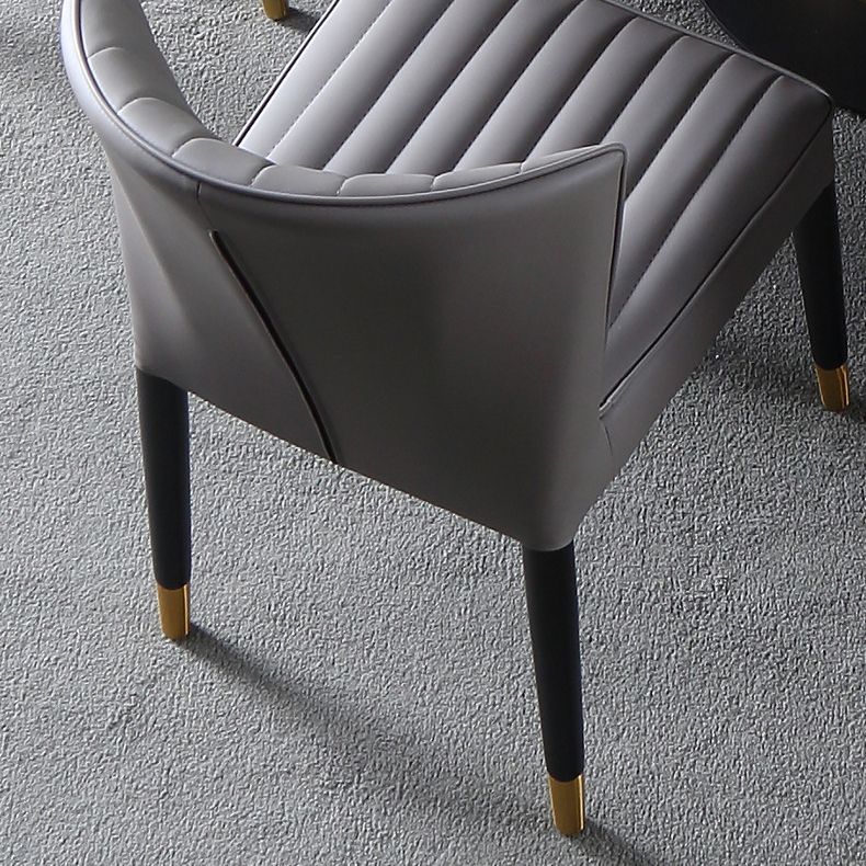 Indoor Scandinavian Side Chair Upholstered Wingback Wood Dining Room Chair Clearhalo ' kitchen&dining_furn' 'Dining Chairs' 'Dining Tables & Seating' 'dining_chair' 'furn' 'furn_dining_chair' 'Furniture' 'furniture_dining_chair' 'Kitchen & Dining Furniture' 'kitchen' 1200x1200_285bd05f-4d3b-41ff-8cf4-e81af2cd5c1d