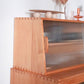 Finition mate buffet moderne buffet de cuisine avec des jambes en bois