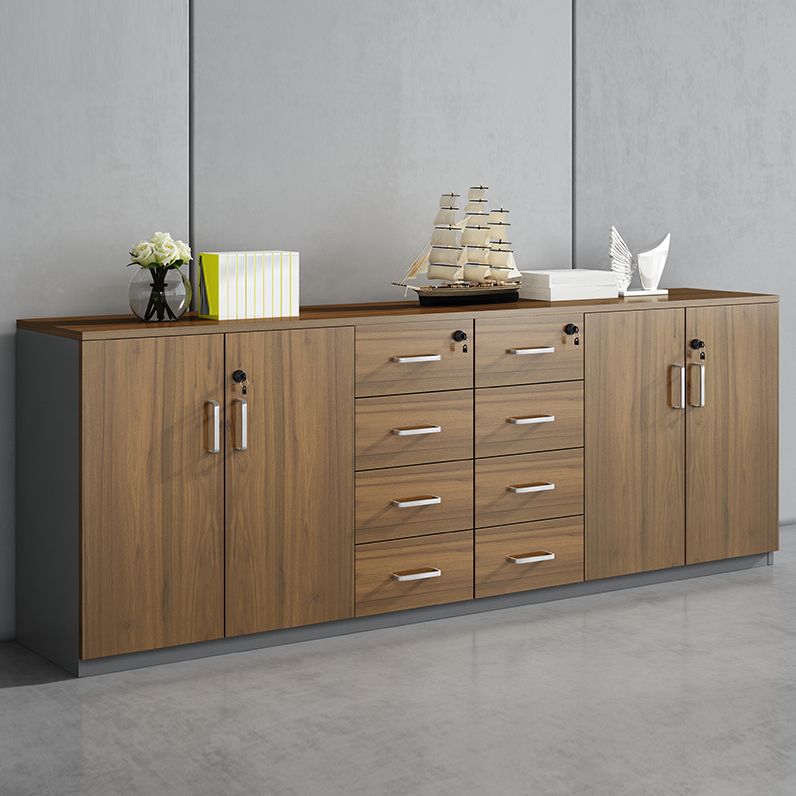 Modern Engineered Wood Filing Cabinet Lateral File Cabinet with Lock and Storage Clearhalo 'Filing Cabinets' 'filling_cabinets' 'furn' 'furn_filling_cabinets' 'Furniture' 'Office Furniture' 1200x1200_285e42dc-de4e-475f-98d0-abb660ec752e