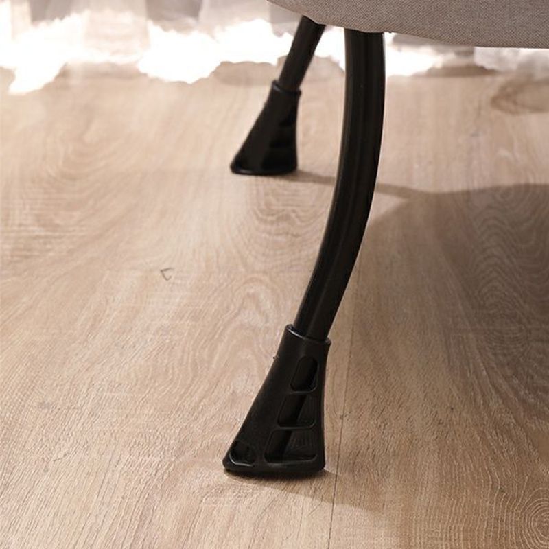 29,53 "l x 27,56" w x 37,4 "h moderno sedia a bracciola con cuscinetto cucito