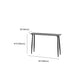 Industrial Style Bar Table Stone Rectangle Pub Table in Gray Clearhalo 'Bar Furniture' 'Bar Tables' 'bar_tables' 'furn' 'furn_bar_tables' 'Furniture' 'Kitchen & Dining Furniture' 1200x1200_28678f5a-ccca-4e6b-a196-e61aa7195959