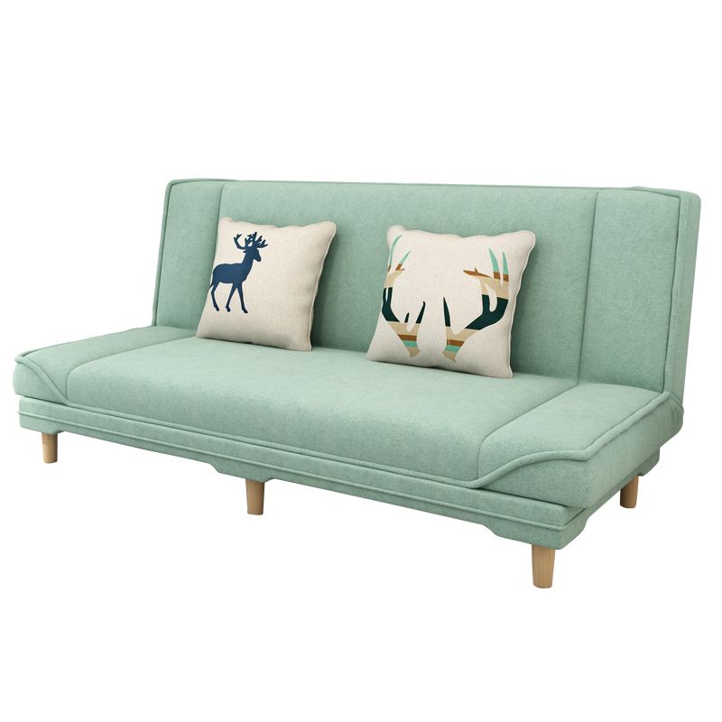 Tight Back Linen Armless Sofa with Foldable and Wear-resisting for Apartment Clearhalo 'furn' 'furn_sofas' 'Furniture' 'furniture_sofas' 'kitchen' 'kitchen_sofas' 'Living Room Furniture' 'Sofa' 'sofas' 1200x1200_286a7412-45c2-4f36-bc2b-941aecb1dbd1