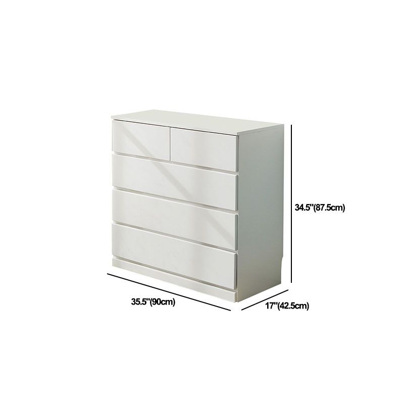 Multi Drawers Wooden Storage Chest Modern Style Storage Chest Dresser ...