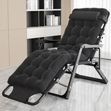 黒/金色の脚を備えた現代の金属ベースリクライニングチェア