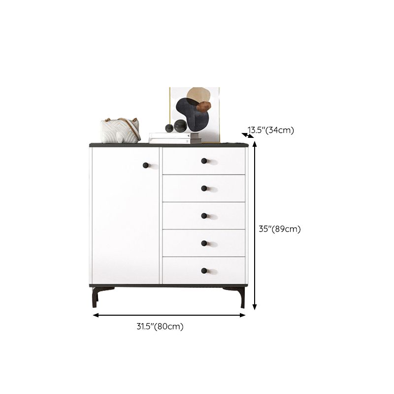 Contemporary Combo Dresser Solid Wood Bachelor's Chest for Home Clearhalo 'Bedroom Furniture' 'Dressers & Chests' 'dressers_chests' 'furn' 'furn_dressers_chests' 'Furniture' 1200x1200_286e02d5-9924-404b-a657-bf6bf46c1996