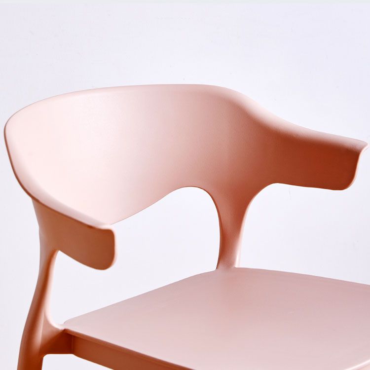 Scandinavian Plastic Barstool Low Back Counter Stool Footrest Furniture Clearhalo 'Bar Furniture' 'Bar Stools' 'bar_stools' 'furn' 'furn_bar_stools' 'Furniture' 'Kitchen & Dining Furniture' 1200x1200_286e719e-cfeb-4941-8bdc-cc3aa469de28