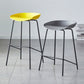 Modern Bar Stool Armless Plastic Indoor Barstool with Footrest Steel Base Clearhalo 'Bar Furniture' 'Bar Stools' 'bar_stools' 'furn' 'furn_bar_stools' 'furniture_bar_stools' 'Kitchen & Dining Furniture' 'kitchen&dining_furn' 'kitchen' 'kitchen_furn' Furniture' 1200x1200_286efb33-8ce3-45fe-acb2-4ab2f8ed150e