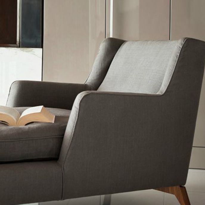 Upholstered Chaise Lounge Couch Micro-Fabric Chaise Lounge Chair Scandinavian Chaise Clearhalo 'Chairs & Seating' 'Chaise Lounge' 'chaise_lounge' 'furn' 'furn_chaise_lounge' 'Furniture' 'Living Room Furniture' 1200x1200_2872ae64-99e1-4023-813e-545f4269c615