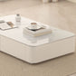 Table basse rectangulaire Block Table basse simple moderne avec tiroirs