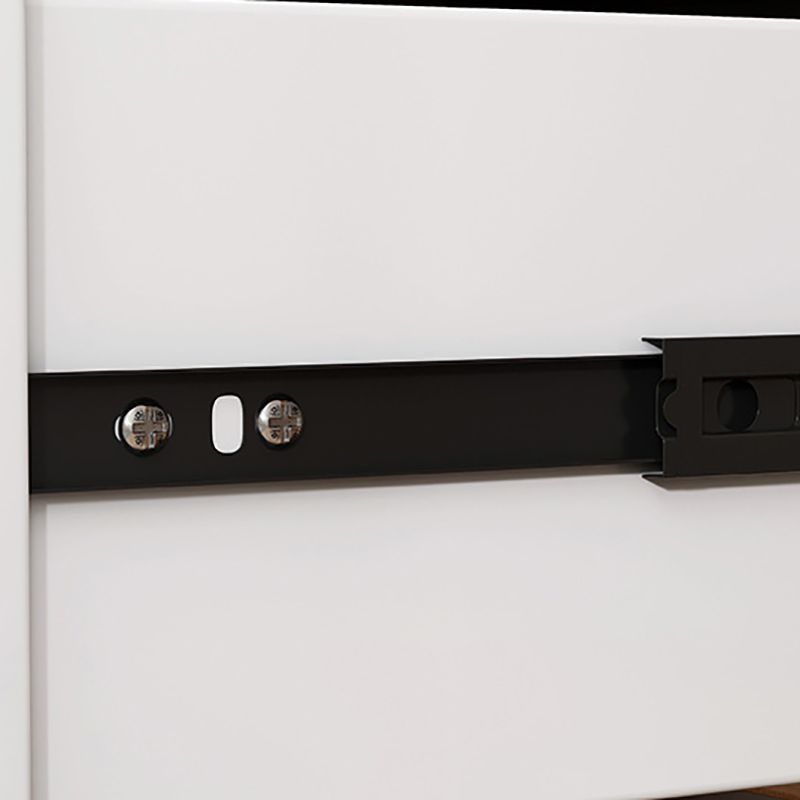 Finitura opaca di libreria standard moderna 11,81 "W -shelf in legno ingegnerizzato per soggiorno