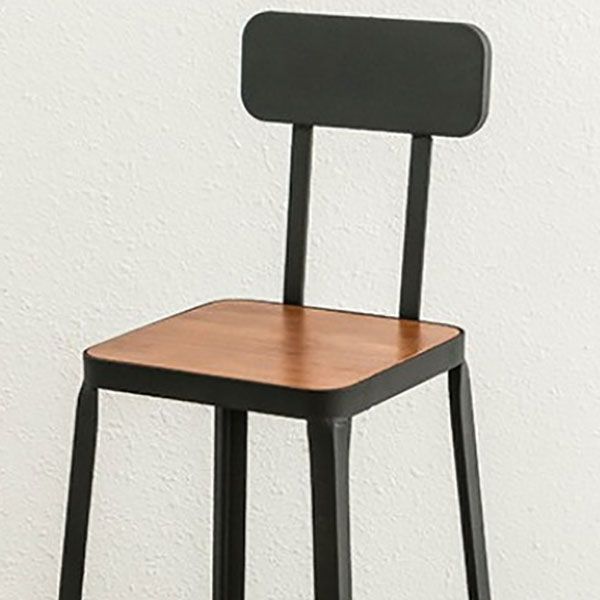 Industrial 1/2/9 Pieces Solid Wood Bar Table Set Fixed Bistro Set for Home Use Clearhalo 'Bar Furniture' 'furn' 'furn_home_bar_bar_sets' 'Furniture' 'Home Bars & Bar Sets' 'home_bar_bar_sets' 'Kitchen & Dining Furniture' 1200x1200_28785587-2eca-44e3-b155-f6e669ace61d