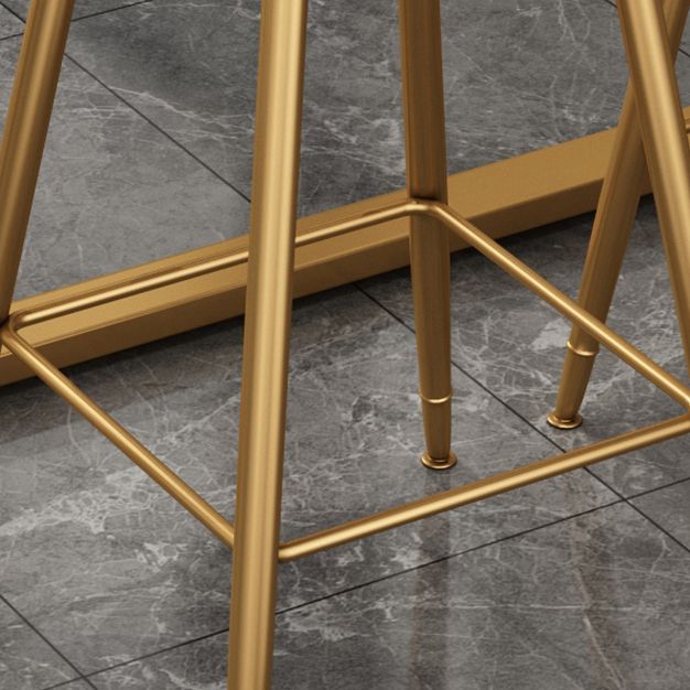 Glam Indoor Bar Stool and Table Set 1/2/3 Pieces White Table and Stool Set Clearhalo 'Bar Furniture' 'furn' 'furn_home_bar_bar_sets' 'Furniture' 'Home Bars & Bar Sets' 'home_bar_bar_sets' 'Kitchen & Dining Furniture' 1200x1200_287923a8-d877-4e1d-81cb-f2ad1f4a64da