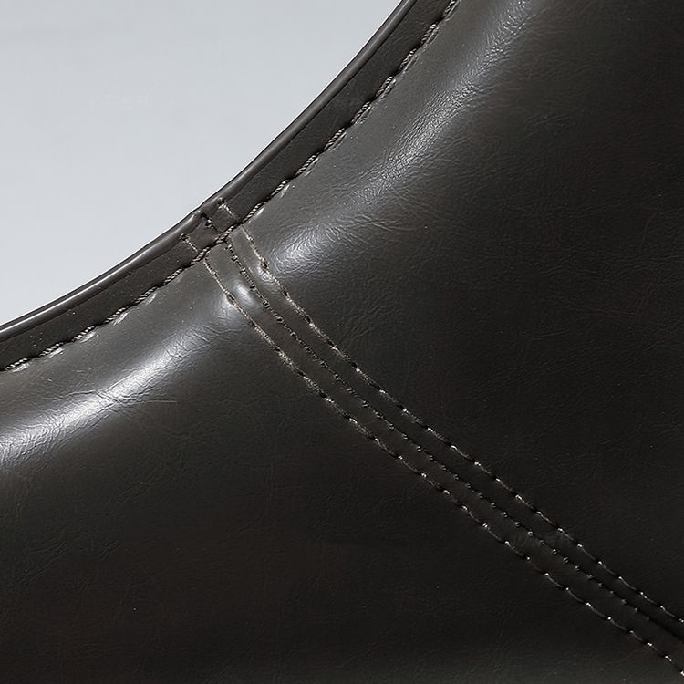 Industrial Kitchen Dining Side Chair Parsons Chair in Black Finish