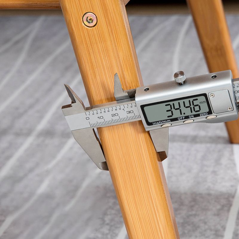 4 Bein Couchtisch rechteckiger Einzelkaffeetisch mit Regal