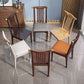 Wood Side Dining Chairs Modern Style Slat Back Armless Chair