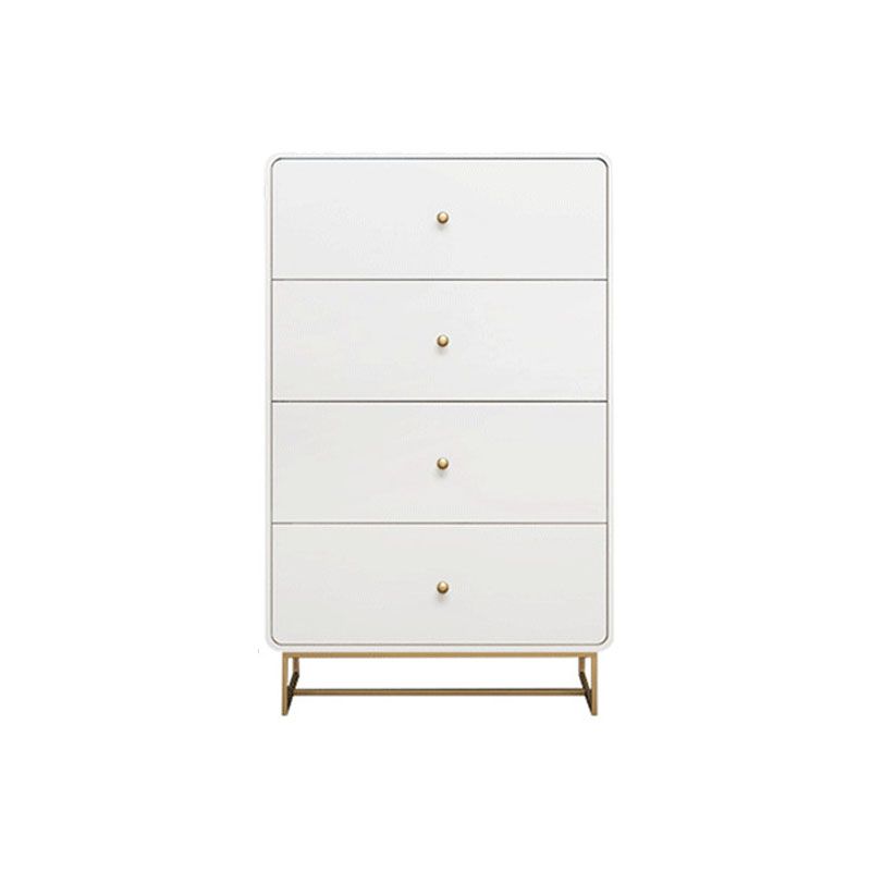 Wood 4 - Drawer Accent Chest Modern 34.6-Inch High Simple Storage Chest Clearhalo 'Cabinets & Chests' 'cabinets_chests' 'furn' 'furn_cabinets_chests' 'Furniture' 'Living Room Furniture' 1200x1200_2885841e-343d-4dc7-8831-cf155481ebbf