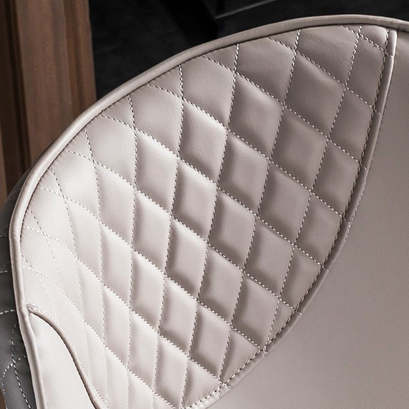 Contemporary Style PU Leather Dining Chairs Upholstered Wingback Chair for Kitchen Clearhalo ' kitchen&dining_furn' 'Dining Chairs' 'Dining Tables & Seating' 'dining_chair' 'furn' 'furn_dining_chair' 'Furniture' 'furniture_dining_chair' 'Kitchen & Dining Furniture' 'kitchen' 1200x1200_288a8de8-3f29-484d-9859-70125a1bd5cb