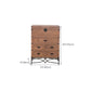 Brown Accent Cabinet Wood and Metal Chest with Storage Drawers Clearhalo 'Cabinets & Chests' 'cabinets_chests' 'furn' 'furn_cabinets_chests' 'Furniture' 'Living Room Furniture' 1200x1200_288b1525-02cf-4d12-897a-f082cbd61994