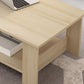 Contemporary Wooden with Storage Shelf Rectangular Single Coffee Table Clearhalo 'Coffee & Accent Tables' 'Coffee Tables' 'coffee_tables' 'furn' 'furn_coffee_tables' 'Furniture' 'Living Room Furniture' 1200x1200_288d0084-50fb-47a6-8fd7-24ba2d198efb