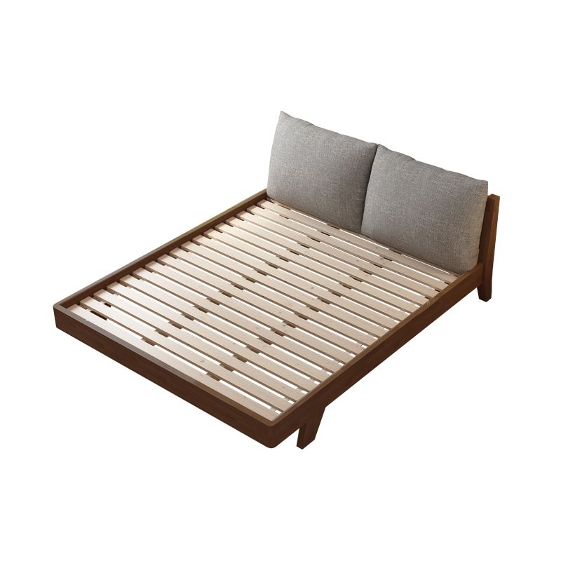 Contemporary Wood Panel Standard Bed with Rectangular Headboard Clearhalo 'Bedroom Furniture' 'Beds' 'furn' 'furn_beds' 'Furniture' 1200x1200_288d433a-7991-4a2b-ab23-bfd4d81222fa