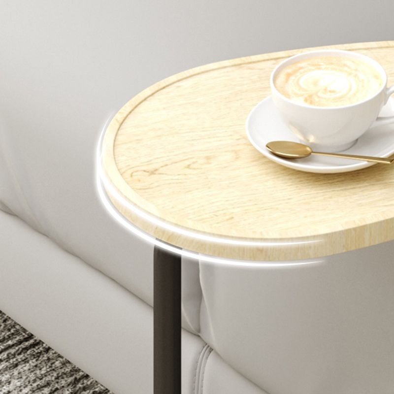 Tavolo da estremità laterale in legno minimalista C tavolino laterale per soggiorno