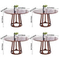 Simplicity Home Solid Wood Dining Table Round Shape Dining Table with Pedestal Base Clearhalo ' dining_table' 'Dining Tables & Seating' 'Dining Tables' 'furn' 'furn_dining_table' 'Furniture' 'furniture_dining_table' 'Kitchen & Dining Furniture' 'kitchen&dining_furn' 'kitchen' 'kitchen_dining_table' 1200x1200_289264d0-cf14-498b-8770-e5fbf719cea5