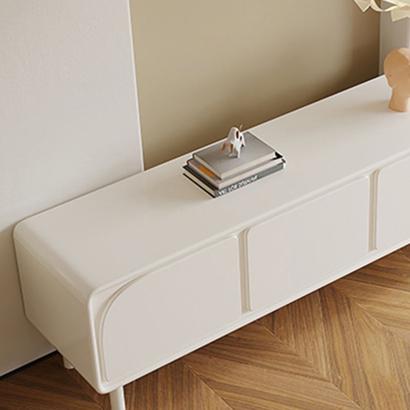 Contemporary TV Console Wooden White Media Console with Doors Clearhalo 'furn' 'furn_tv_stands_entertainment_centers' 'Furniture' 'Living Room Furniture' 'TV Stands & Entertainment Centers' 'TV Stands & Media Storage Furniture' 'tv_stands_entertainment_centers' 1200x1200_28955a5d-9ab7-41cd-b2f0-2ebe9146314d