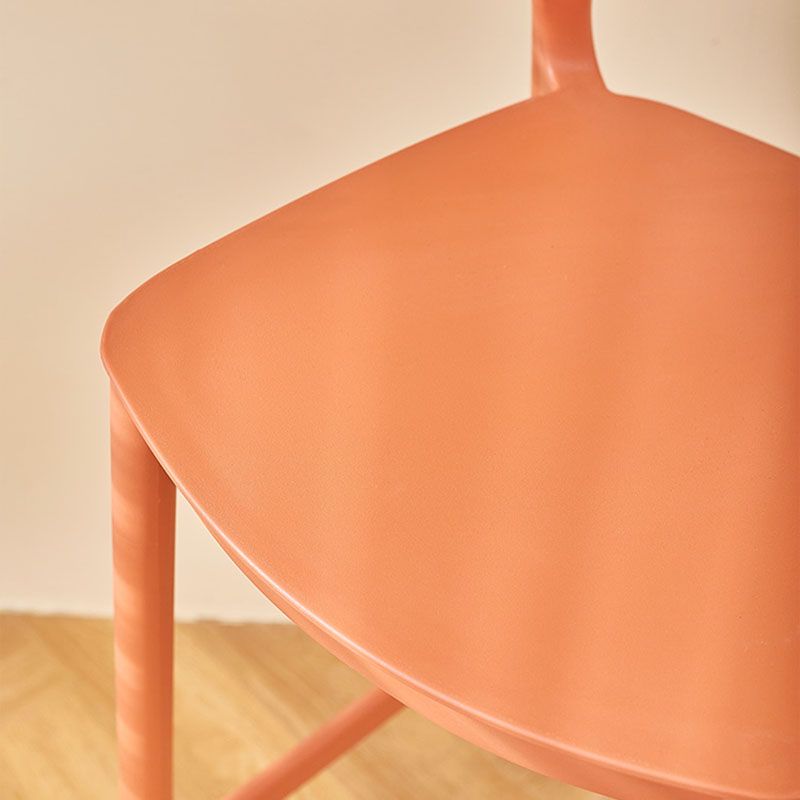 Scandinavian Matte Finish Plastic Barstool Armed Milk Tea Shop Stool Clearhalo 'Bar Furniture' 'Bar Stools' 'bar_stools' 'furn' 'furn_bar_stools' 'Furniture' 'furniture_bar_stools' 'Kitchen & Dining Furniture' 1200x1200_289ada44-1d0e-406b-993c-9d221d40fd76