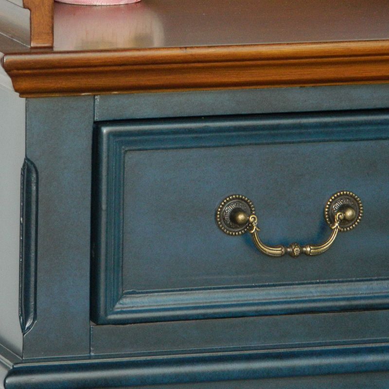 Mid-Century Modern Rectangle Cabinet Standard Side Cabinet with Drawer