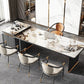 Modern Rectangle Dining Table Sintered Stone Dining Table without Cabinet for Kitchen Clearhalo ' dining_table' 'Dining Tables & Seating' 'Dining Tables' 'furn' 'furn_dining_table' 'Furniture' 'furniture_dining_table' 'Kitchen & Dining Furniture' 'kitchen&dining_furn' 'kitchen' 'kitchen_dining_table' 1200x1200_28aa5199-2122-4f37-ac02-fa0610889d88