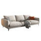 Velvet Modern Standard Sofa 35.5"W Square Arm Sofa with Bolster Pillows for Living Room Clearhalo 'furn' 'furn_sofas' 'Furniture' 'furniture_sofas' 'kitchen' 'kitchen_sofas' 'Living Room Furniture' 'Sofa' 'sofas' 1200x1200_28acd365-5157-4ac0-9577-630c08901b58