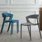 Minimalist Style Plastic Dining Armless Chairs Open Back Dining Side Chair Clearhalo ' kitchen&dining_furn' 'Dining Chairs' 'Dining Tables & Seating' 'dining_chair' 'furn' 'furn_dining_chair' 'Furniture' 'furniture_dining_chair' 'Kitchen & Dining Furniture' 'kitchen' 1200x1200_28b08fb5-66cc-4026-940a-a964142261a4