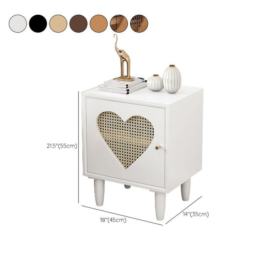 Zeitgenössischer Holz am Nachttisch am Nachttisch Nachttisch