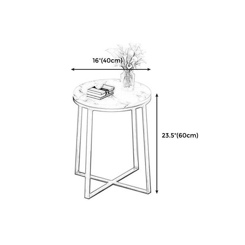 Trestle Coffee Table Contemporary Cocktail Table for Living Room Clearhalo 'Coffee & Accent Tables' 'Coffee Tables' 'coffee_tables' 'furn' 'furn_coffee_tables' 'Furniture' 'Living Room Furniture' 1200x1200_28b2eb02-3909-4586-87e2-e060abc61159