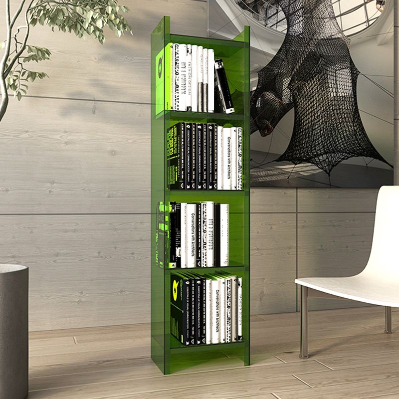 Vertical Scandinavian Standard Bookshelf with Acrylic Frame and Shelf Clearhalo 'Bookcases' 'furn' 'furn_bookcases' 'Furniture' 'furniture_bookcases' 'Office Furniture' 1200x1200_28bd948f-d16d-4db8-a78f-ebe7306d1180