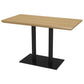 Industrial Style Dining Table Home Kitchen Dinner Furniture with Black Metal Base Clearhalo ' dining_table' 'Dining Tables & Seating' 'Dining Tables' 'furn' 'furn_dining_table' 'Furniture' 'furniture_dining_table' 'Kitchen & Dining Furniture' 'kitchen&dining_furn' 'kitchen' 'kitchen_dining_table' 1200x1200_28be1dd4-c7f2-4029-a146-19ab7d123b46