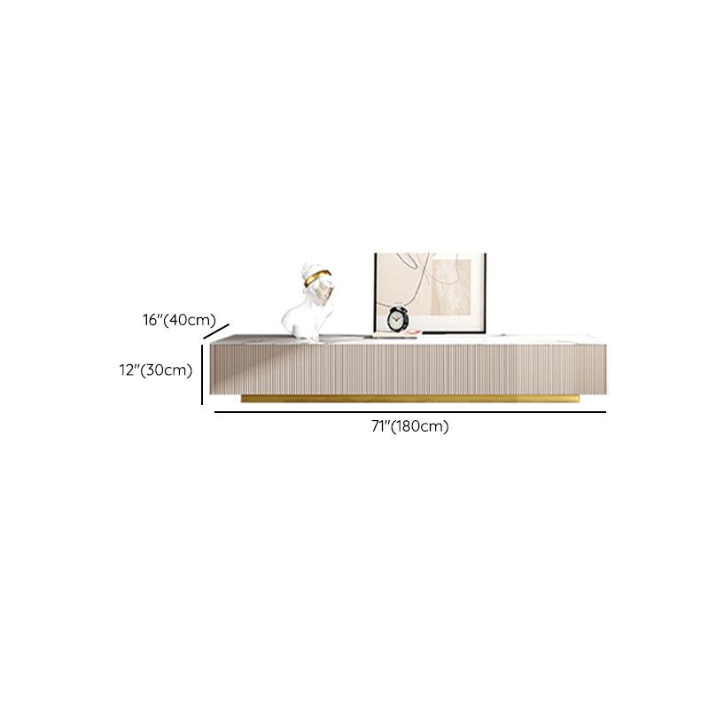 Contemporary Media Console TV Stand Stone TV Stand with 5 Drawers Clearhalo 'furn' 'furn_tv_stands_entertainment_centers' 'Furniture' 'Living Room Furniture' 'TV Stands & Entertainment Centers' 'TV Stands & Media Storage Furniture' 'tv_stands_entertainment_centers' 1200x1200_28c081d2-bffe-419d-bb40-82eac42b3d3a