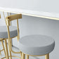 Glam Style Velvet Cushion Stool Low Back Bar Stool with Metal Leg Clearhalo 'Bar Furniture' 'Bar Stools' 'bar_stools' 'furn' 'furn_bar_stools' 'furniture_bar_stools' 'Kitchen & Dining Furniture' 'kitchen&dining_furn' 'kitchen' 'kitchen_furn' Furniture' 1200x1200_28c1a20b-5f50-45c9-91dd-7a581f7932bf
