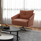 Flared Arm Chair 33.85" L x 29.92"W Swivel Chair for Living Room