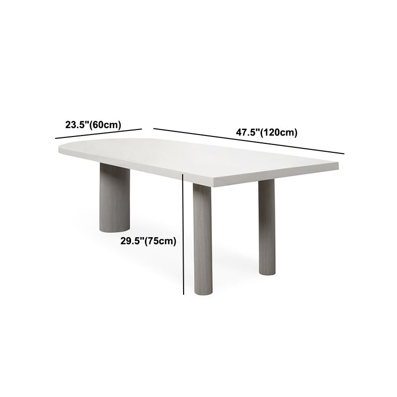 Free Form Solid Wood Dining Table Simplicity 3 Legs Table for Dining Room Clearhalo 'Dining Tables & Seating' 'Dining Tables' 'dining_table' 'furn' 'furn_dining_table' 'Furniture' 'furniture_dining_table' 'Kitchen & Dining Furniture' 'kitchen' 'kitchen_dining_table' 1200x1200_28c20a0d-662c-4246-afb9-cf3c0b7c6778