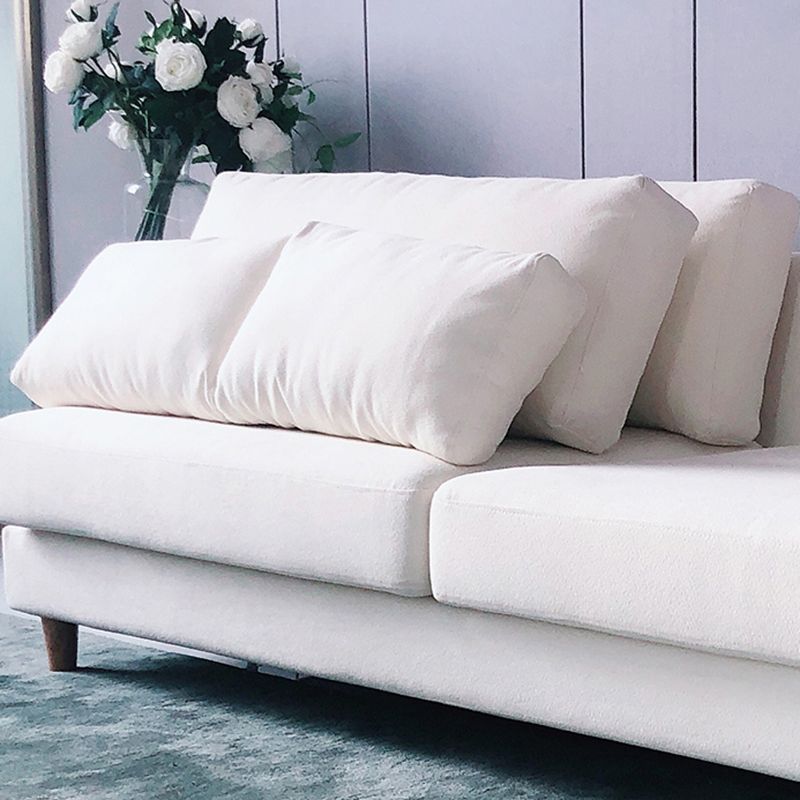 28.3 "H Hedendaags linnen kussen Top Arm Loveseat voor appartement