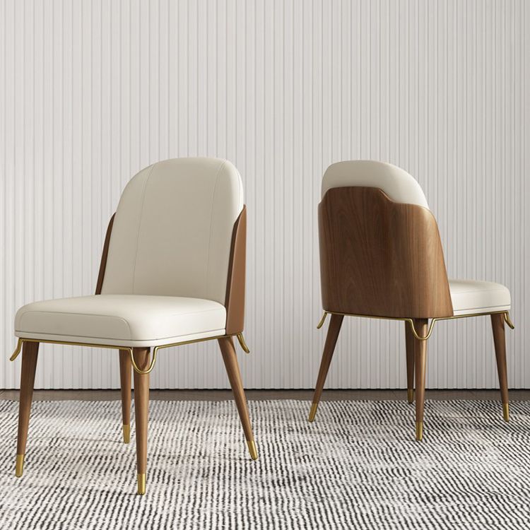 Nordic Style Wood Dining Room Chairs Armless Parsons Chair for Restaurant Use(Set of 2) Clearhalo ' kitchen&dining_furn' 'Dining Chairs' 'Dining Tables & Seating' 'dining_chair' 'furn' 'furn_dining_chair' 'Furniture' 'furniture_dining_chair' 'Kitchen & Dining Furniture' 'kitchen' 1200x1200_28c46d3c-57a9-440e-b943-7b9dc22ef46d
