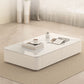 Table basse rectangulaire Block Table basse simple moderne avec tiroirs