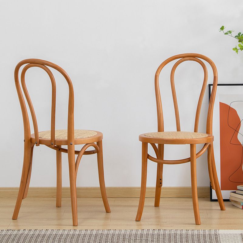 Armless Kitchen Dining Side Chair Wood Windsor Dining Side Chair Clearhalo 'Dining Chairs' 'Dining Tables & Seating' 'dining_chair' 'furn' 'furn_dining_chair' 'Furniture' 'Kitchen & Dining Furniture' 1200x1200_28c7e0cb-ac99-40c3-8f05-5c3eb6ca6477