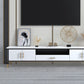 Glam Style TV Stand Stone Open Storage TV Console with Shelves Clearhalo 'furn' 'furn_tv_stands_entertainment_centers' 'Furniture' 'Living Room Furniture' 'TV Stands & Entertainment Centers' 'TV Stands & Media Storage Furniture' 'tv_stands_entertainment_centers' 1200x1200_28ca1714-d2ef-4be8-ab33-b6dba0c71a34