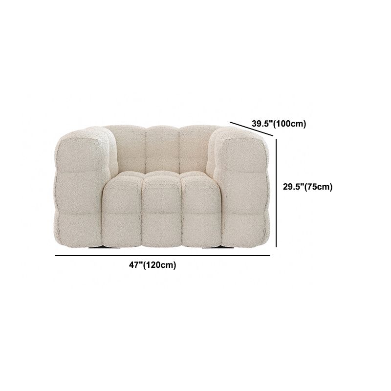 White Biscuit Back Sofa Stain Resistant Modern Tuxedo Arm Sofa Clearhalo 'furn' 'furn_sofas' 'Furniture' 'Living Room Furniture' 'Sofa' 'sofas' 1200x1200_28cc10ea-5957-4341-8ee1-9c48ae5c2ec1