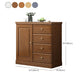 Solid Wood 1/2 - Door Accent Cabinet Mid Century 15.7" D Storage Cabinet with Drawers Clearhalo 'Cabinets & Chests' 'cabinets_chests' 'furn' 'furn_cabinets_chests' 'Furniture' 'Living Room Furniture' 1200x1200_28ceeec6-15e1-4807-8445-1fd737aaf118